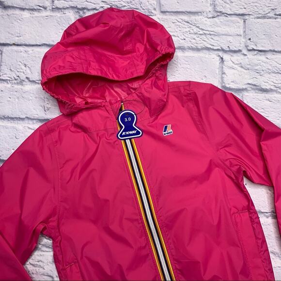 K-Way Claude 3.0 Windbreaker in Pink - Picture 2 of 10